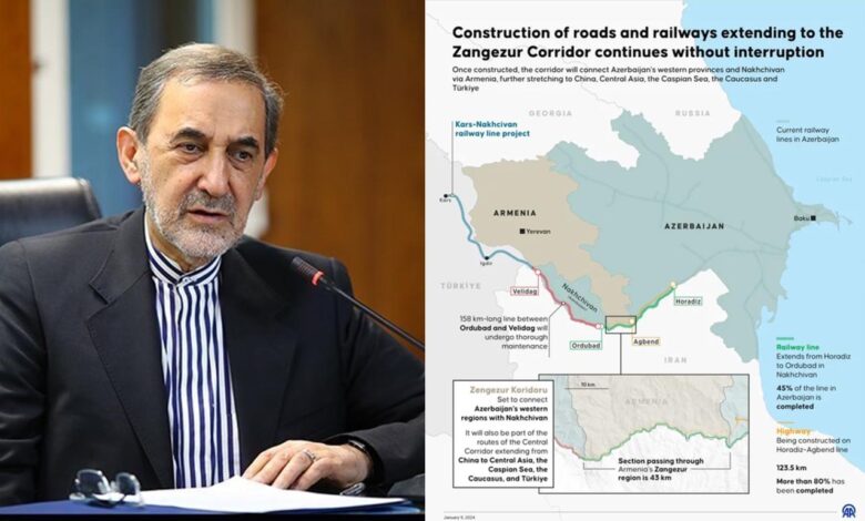ولایتی:ایران با روسیه یا بدون او مانع کریدور آمریکایی در قفقاز می‌شود