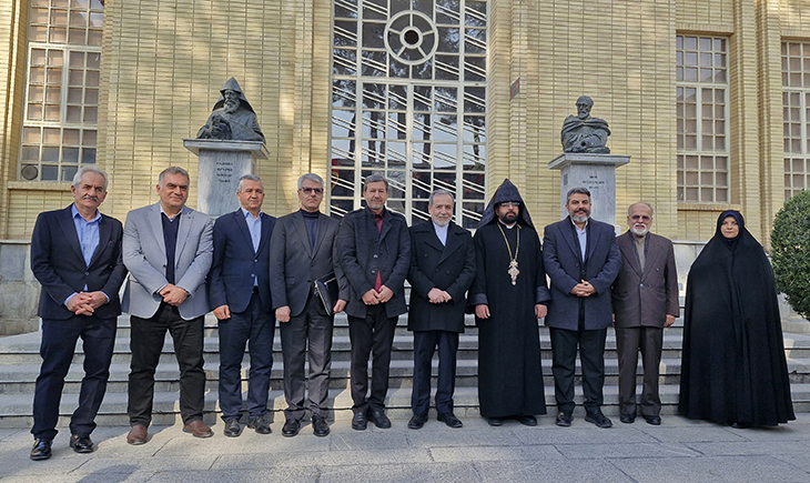 بازدید وزیر امور خارجه ایران از خلیفه‌گری ارامنه اصفهان