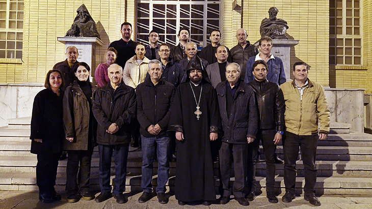 ՍՀԹ առաջնորդական տեղապահի հանդիպումը շրջանի Հայ Դատի յանձնախմբի եւ թեմի Պատգամաւորական ժողովի անդամների հետ