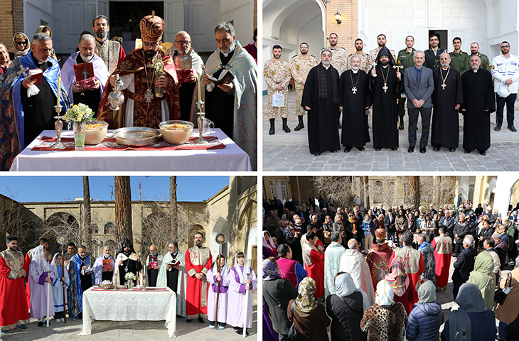 Երկօրեայ արարողութիւններով նշւեցին՝ Ս. Սարգիս զօրավարի եւ Նոր Ջուղայի համանուն եկեղեցու անւանակոչութեան տօները